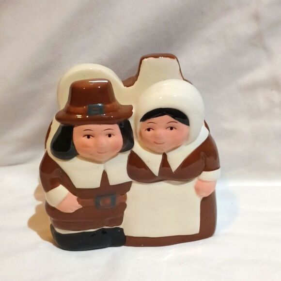 Publix Thanksgiving New inbox Pilgrim  Napkin‎ Holder New - Picture 1 of 7
